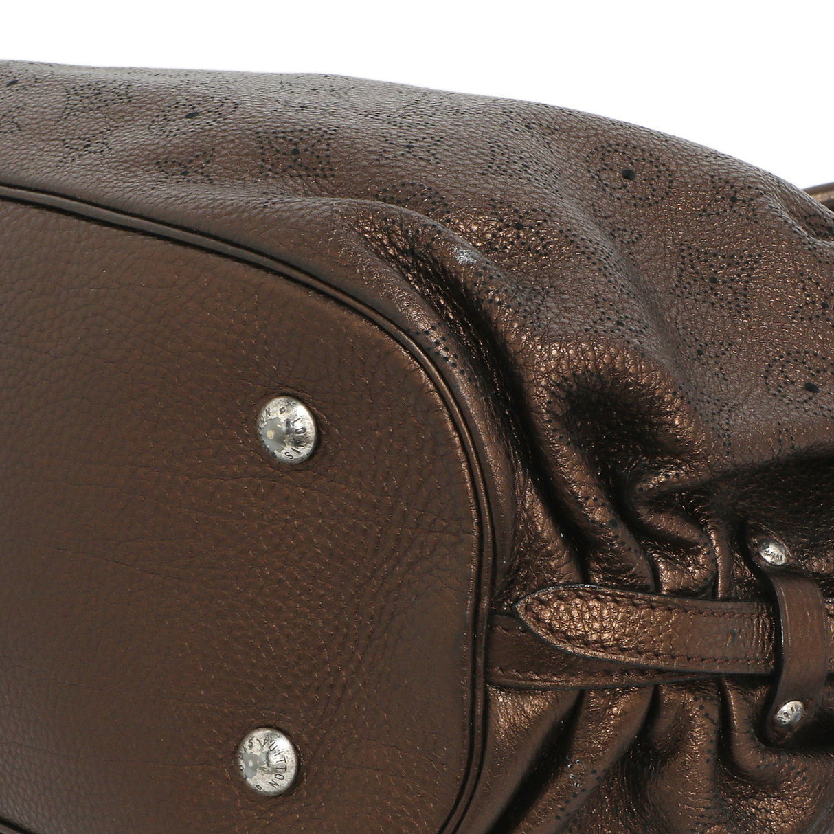 Louis Vuitton Metallic Mordore Monogram Mahina L Handbags Louis Vuitton