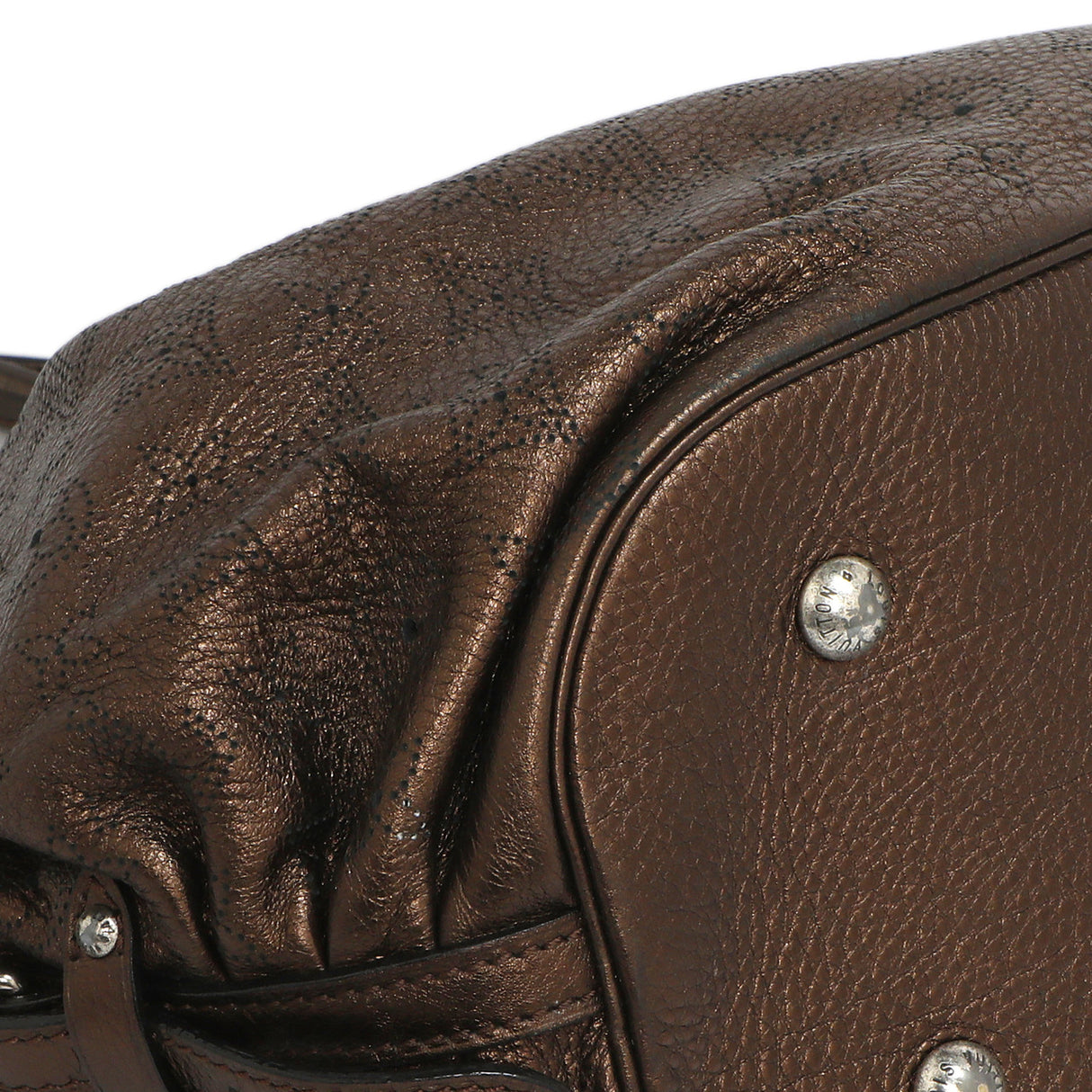 Louis Vuitton Metallic Mordore Monogram Mahina L Handbags Louis Vuitton