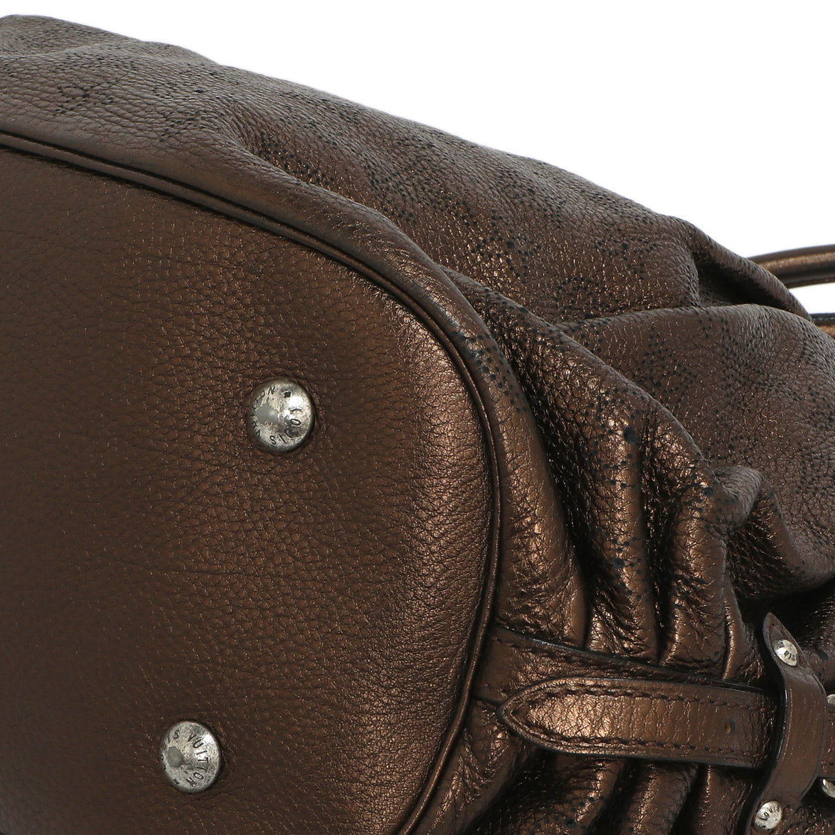 Louis Vuitton Metallic Mordore Monogram Mahina L Handbags Louis Vuitton