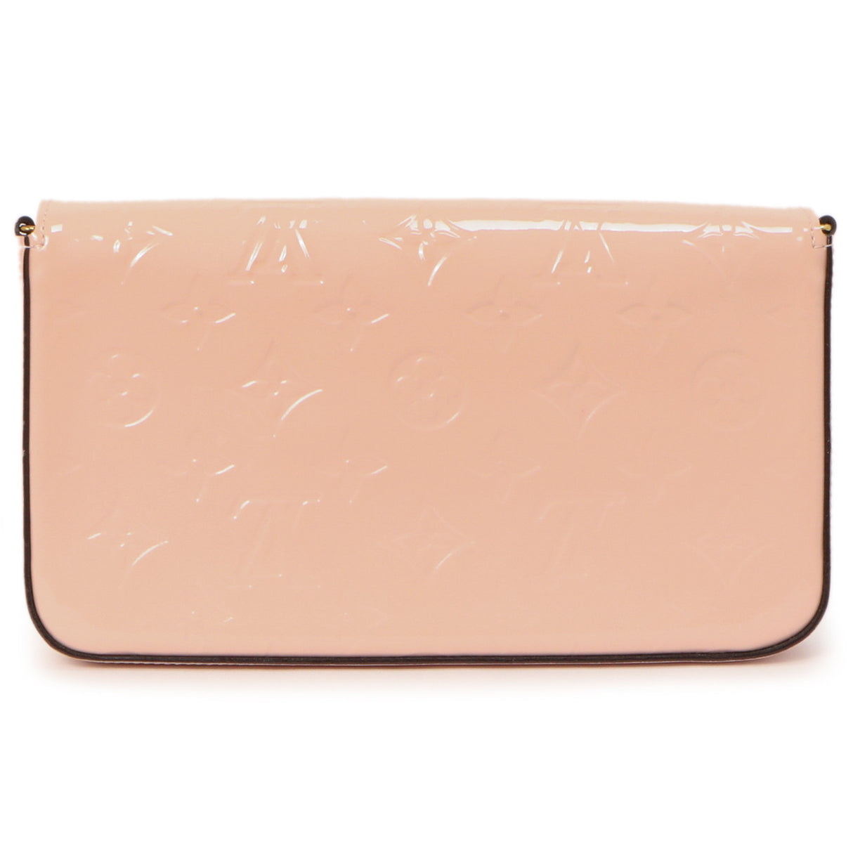 Louis Vuitton Rose Ballerine Vernis Pochette Felicie Handbags Louis Vuitton