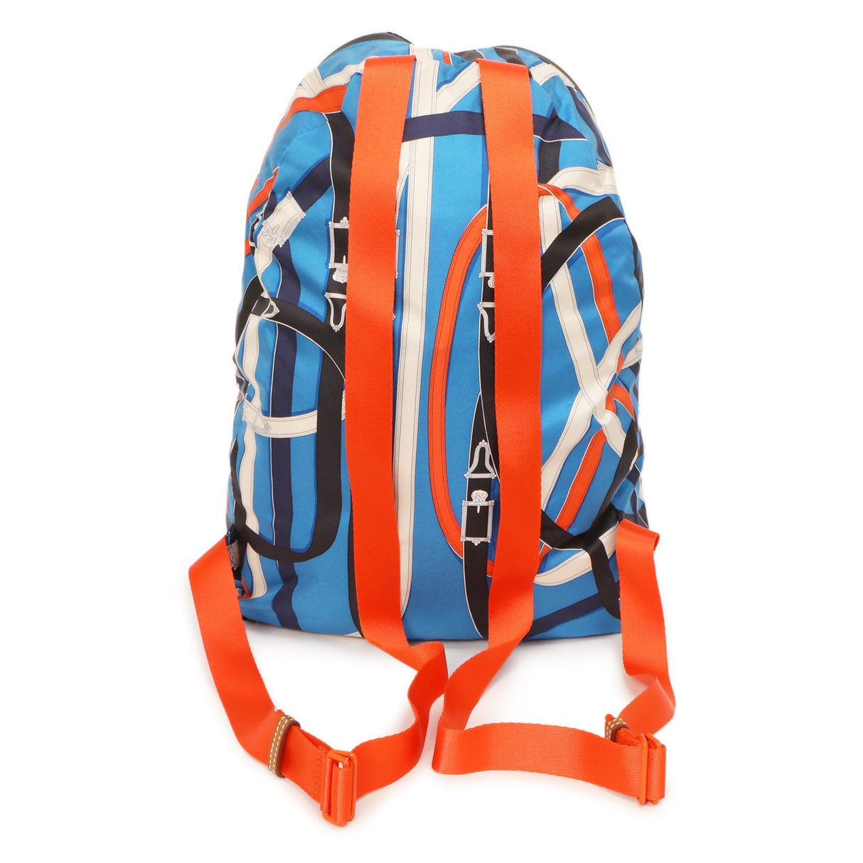 Hermes Bleu Zanzibar Cavalcadour Airsilk Backpack Handbags Hermes