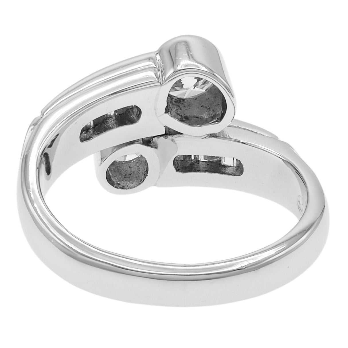 Platinum 1.13 Carat Diamond Coil Ring Fine Jewellery Modaselle