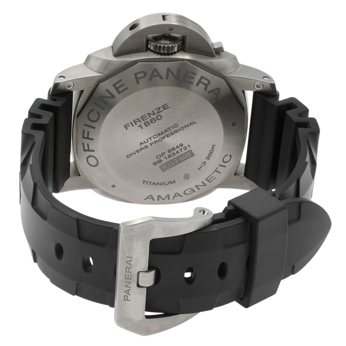 Panerai Titanium Luminor 1950 Submersible Amagnetic 3 Days PAM00389 Watches Panerai