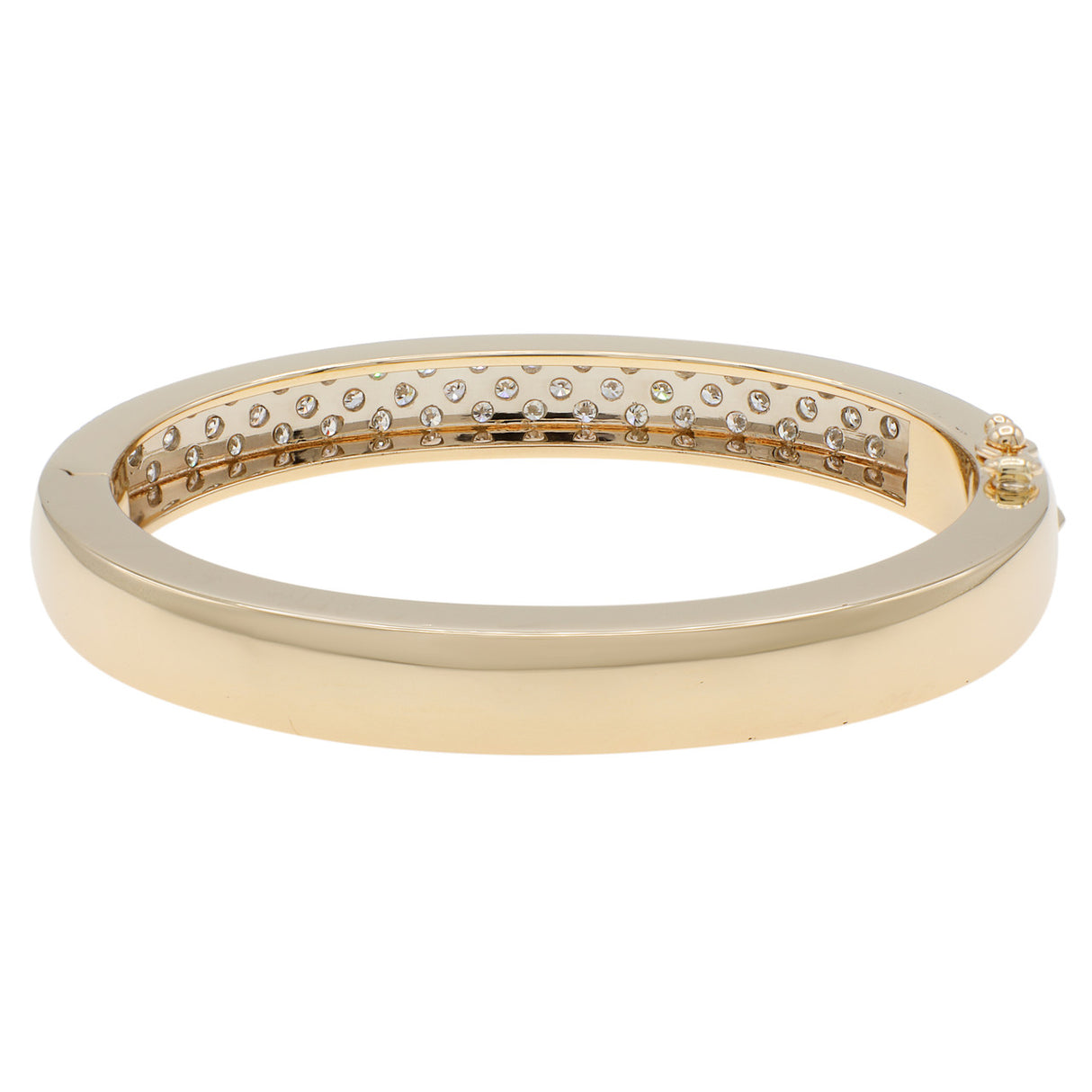 14K Yellow Gold 2.88 Carat Diamond Bracelet Fine Jewellery Modaselle