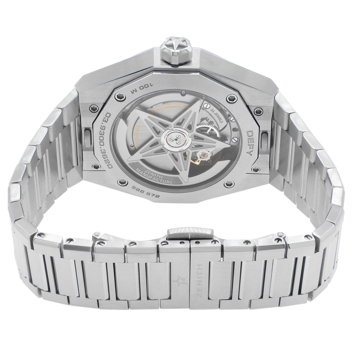 Zenith Stainless Steel Defy Skyline 03.9300.3620/21.I001 Watches Zenith