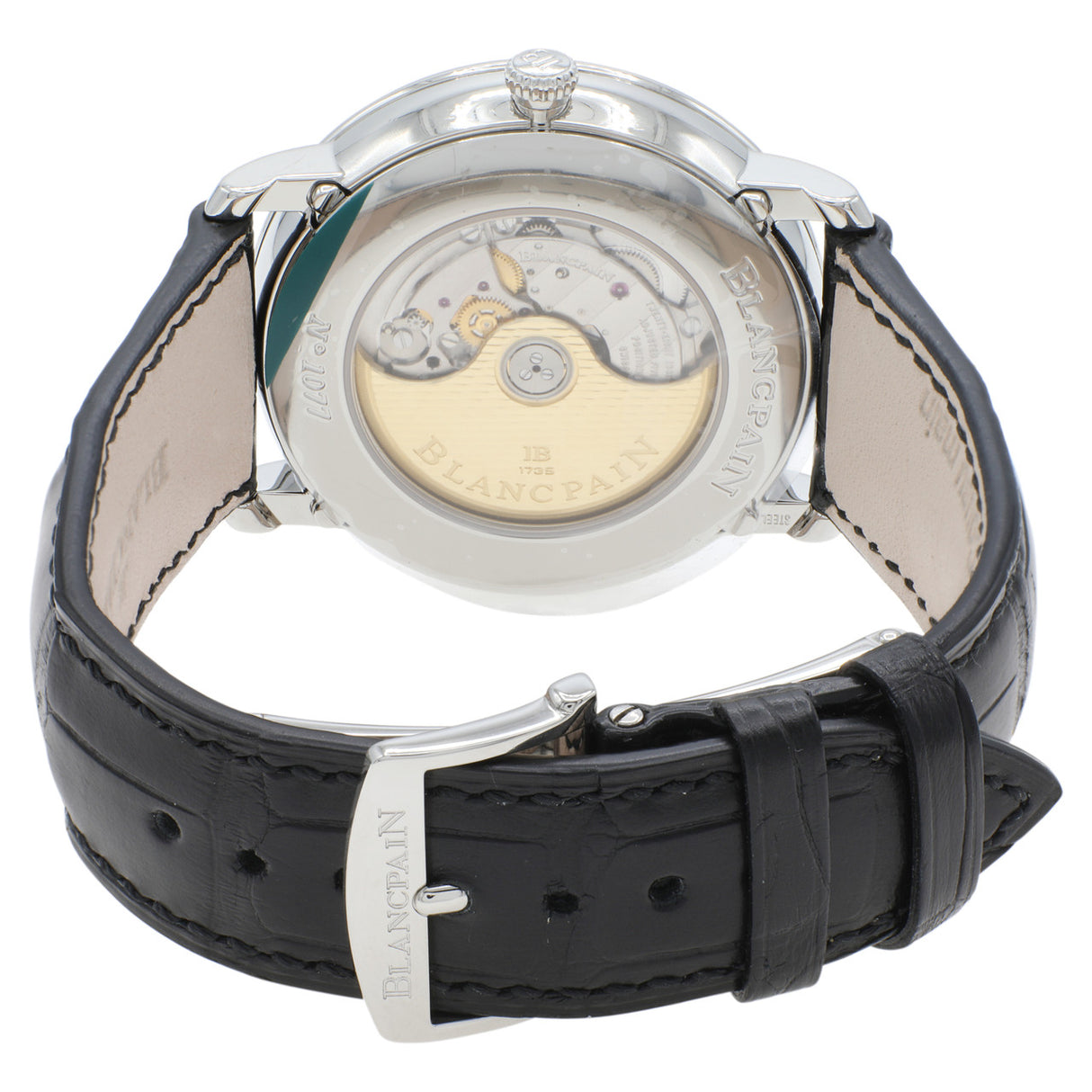 Blancpain Stainless Steel Villeret Quantieme Complet 6654a-1127-55b Watches Blancpain