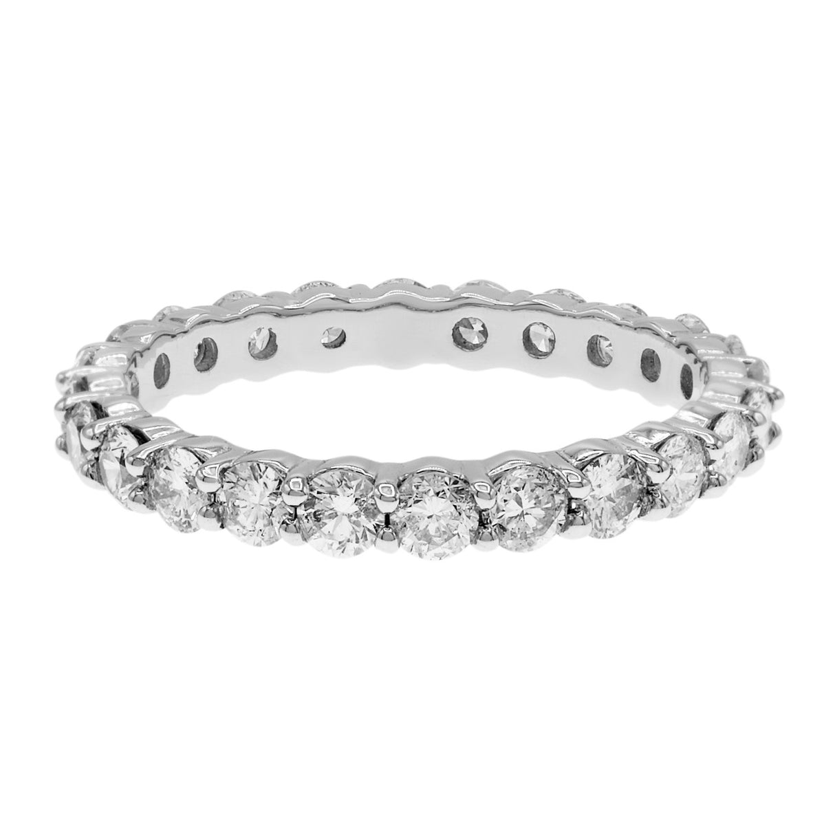 Platinum 1.44 Carat Diamond Eternity Band Fine Jewellery Modaselle