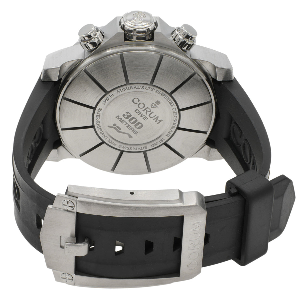 Corum Stainless Steel Admiral's Cup Seafender Chronograph A753/02943 Watches Corum