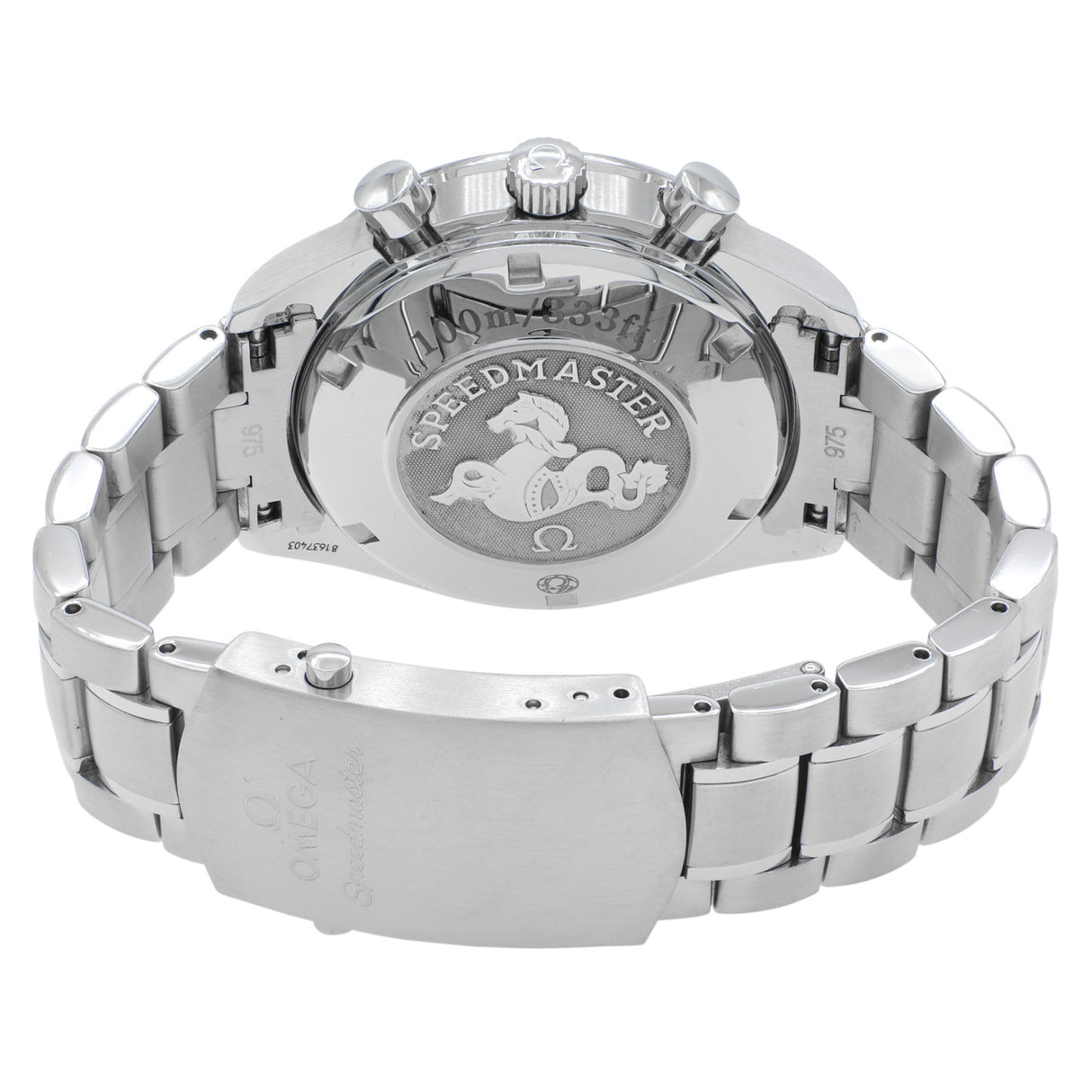 Omega Stainless Steel Speedmaster Date 3210.52.00 Watches Omega