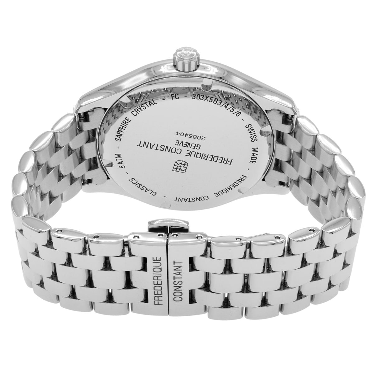 Frederique Constant Stainless Steel Classics Index FC-303NB5B6 Watches Frederique Constant