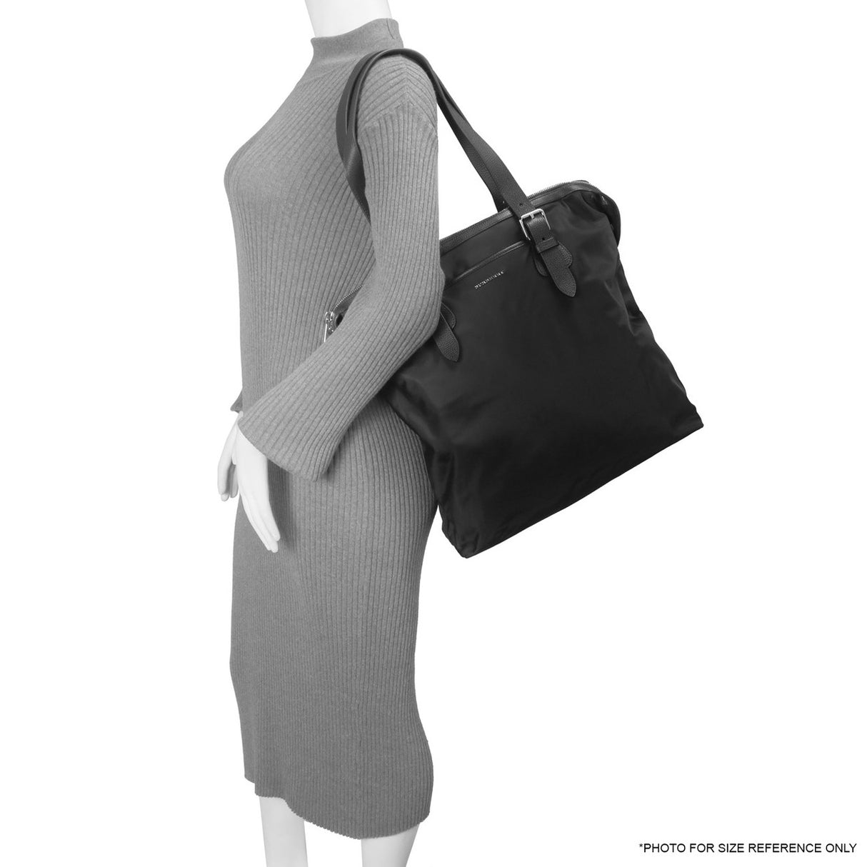 Burberry Black Nylon Trenton Handbags Burberry