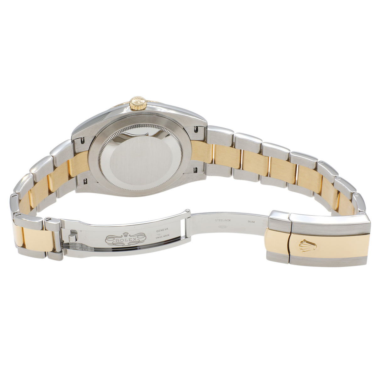 Rolex 18K Yellow Gold Stainless Steel Diamond Datejust 41 126333 Watches Rolex