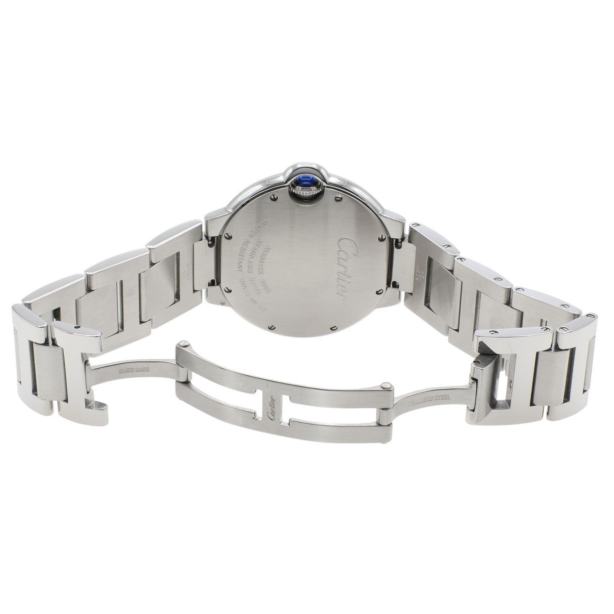 Cartier Stainless Steel Ballon Bleu 36mm Quartz W69011Z4 Watches Cartier