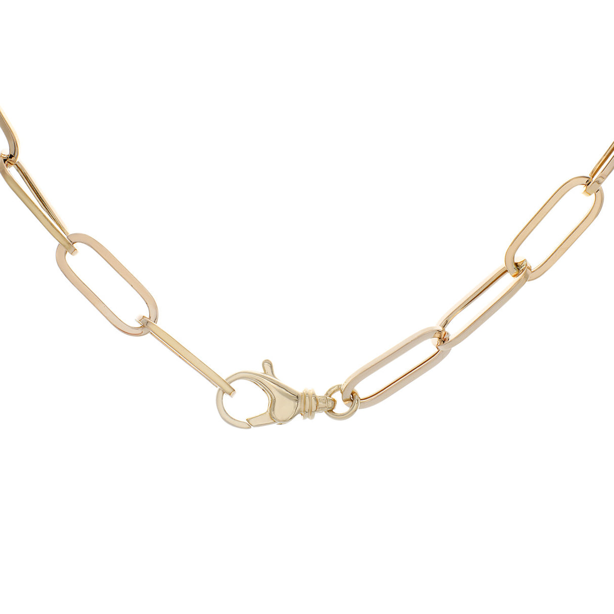 14K Rose Gold Link Chain Necklace Fine Jewellery Modaselle