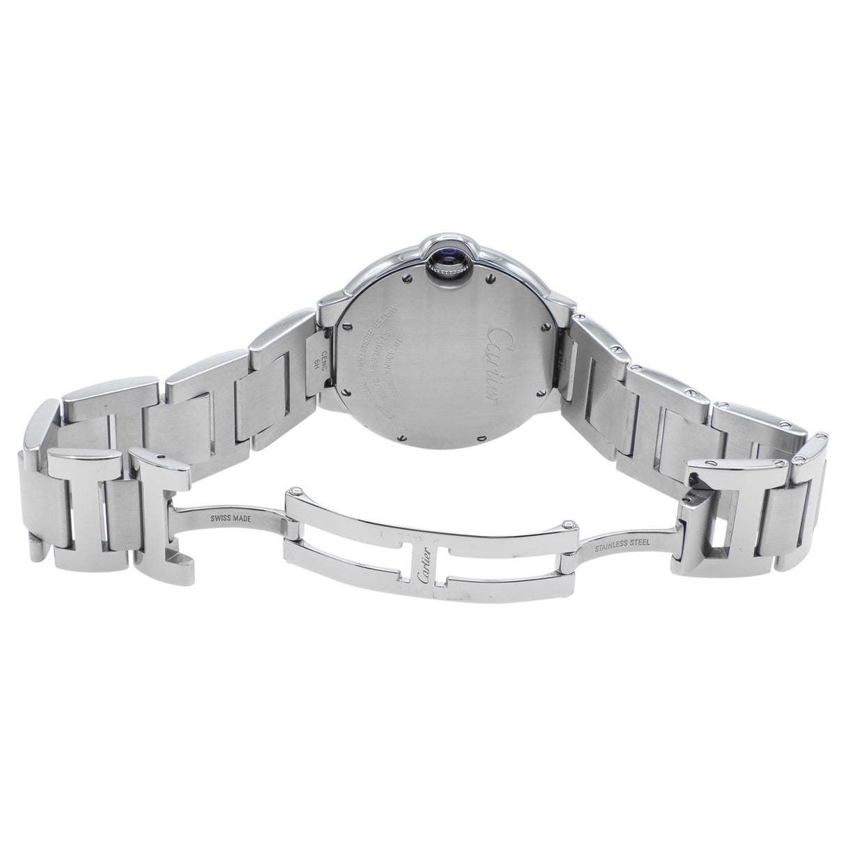 Cartier Stainless Steel Ballon Bleu 36mm Quartz W69011Z4 Watches Cartier