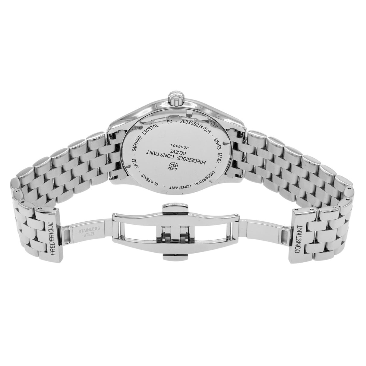 Frederique Constant Stainless Steel Classics Index FC-303NB5B6 Watches Frederique Constant