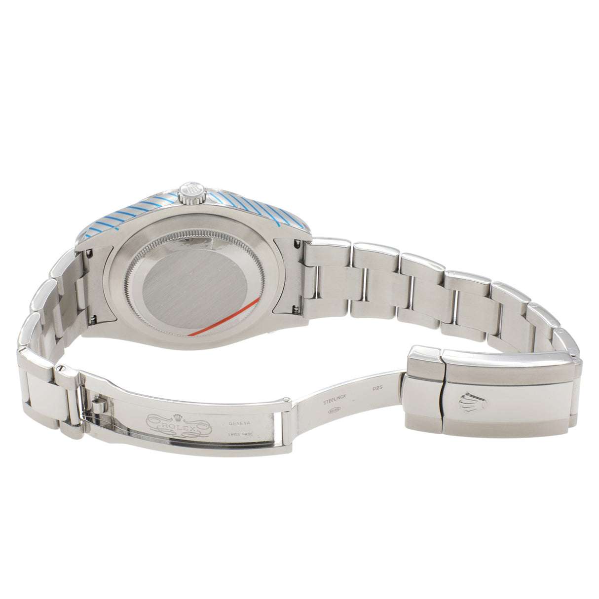 Rolex Stainless Steel 18K White Gold Datejust II 116334 Watches Rolex