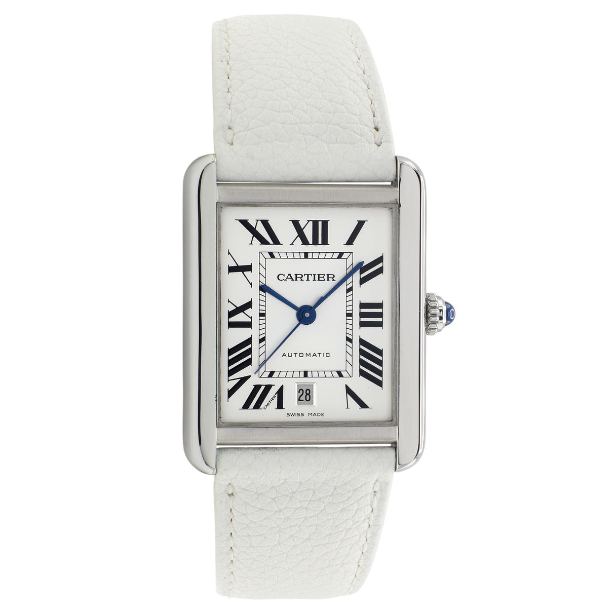 Cartier Stainless Steel Tank Solo XL Automatic W5200027 Watches Cartier