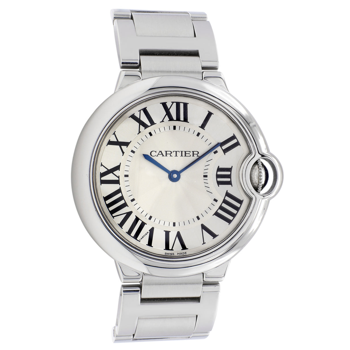 Cartier Stainless Steel Ballon Bleu 36mm Quartz W69011Z4 Watches Cartier