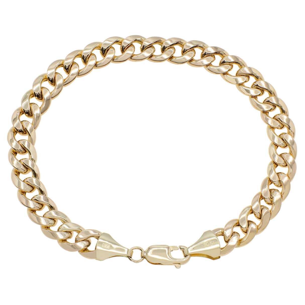 10K Yellow Gold Link Bracelet Fine Jewellery Modaselle