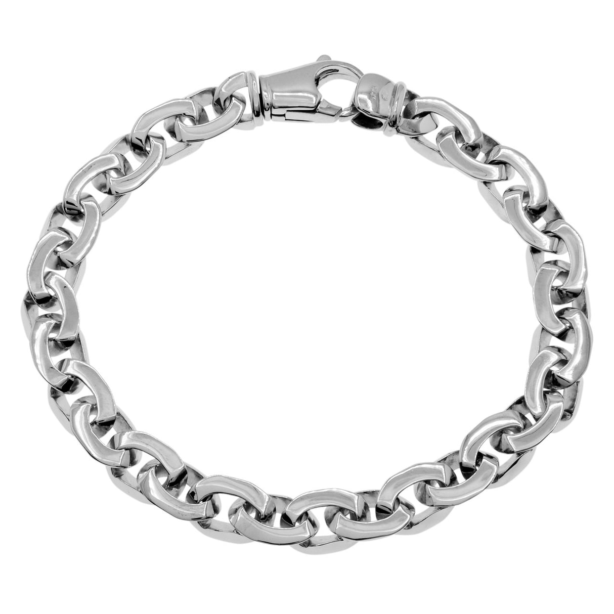 14K White Gold Link Bracelet Fine Jewellery Modaselle