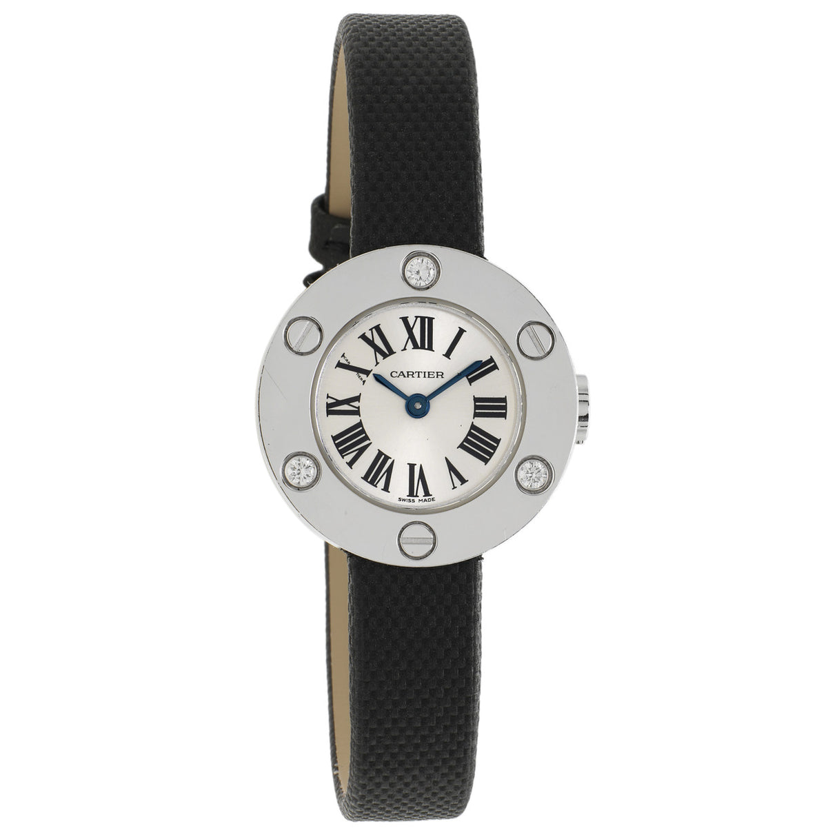 Cartier 18K White Gold Diamond Love Watch WE800131 Watches Cartier