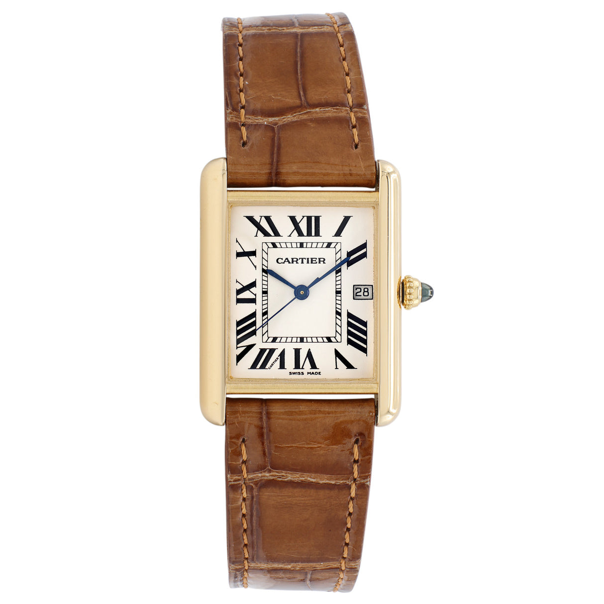 Cartier 18K Yellow Gold Tank Louis W1529756 Watches Cartier