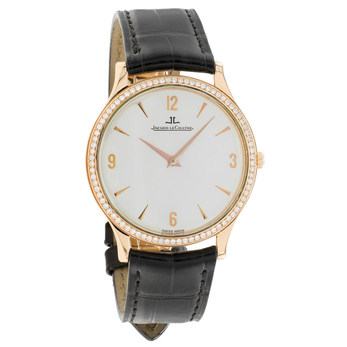 Jaeger-LeCoultre 18K Rose Gold Master Ultra Thin 145.2.79S Watches Jaeger LeCoultre