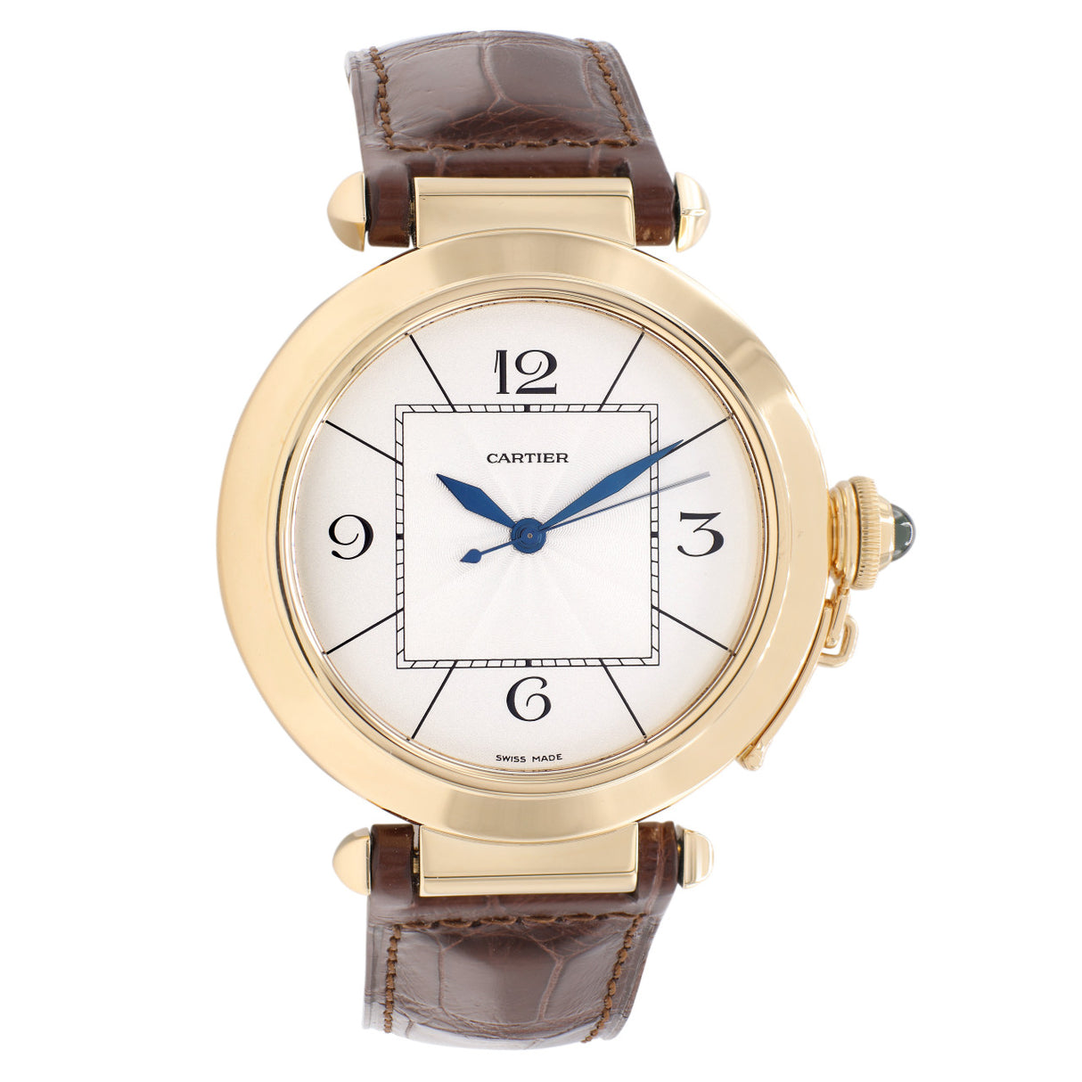 Cartier 18K Yellow Gold Pasha 42mm W3019551 Watches Cartier