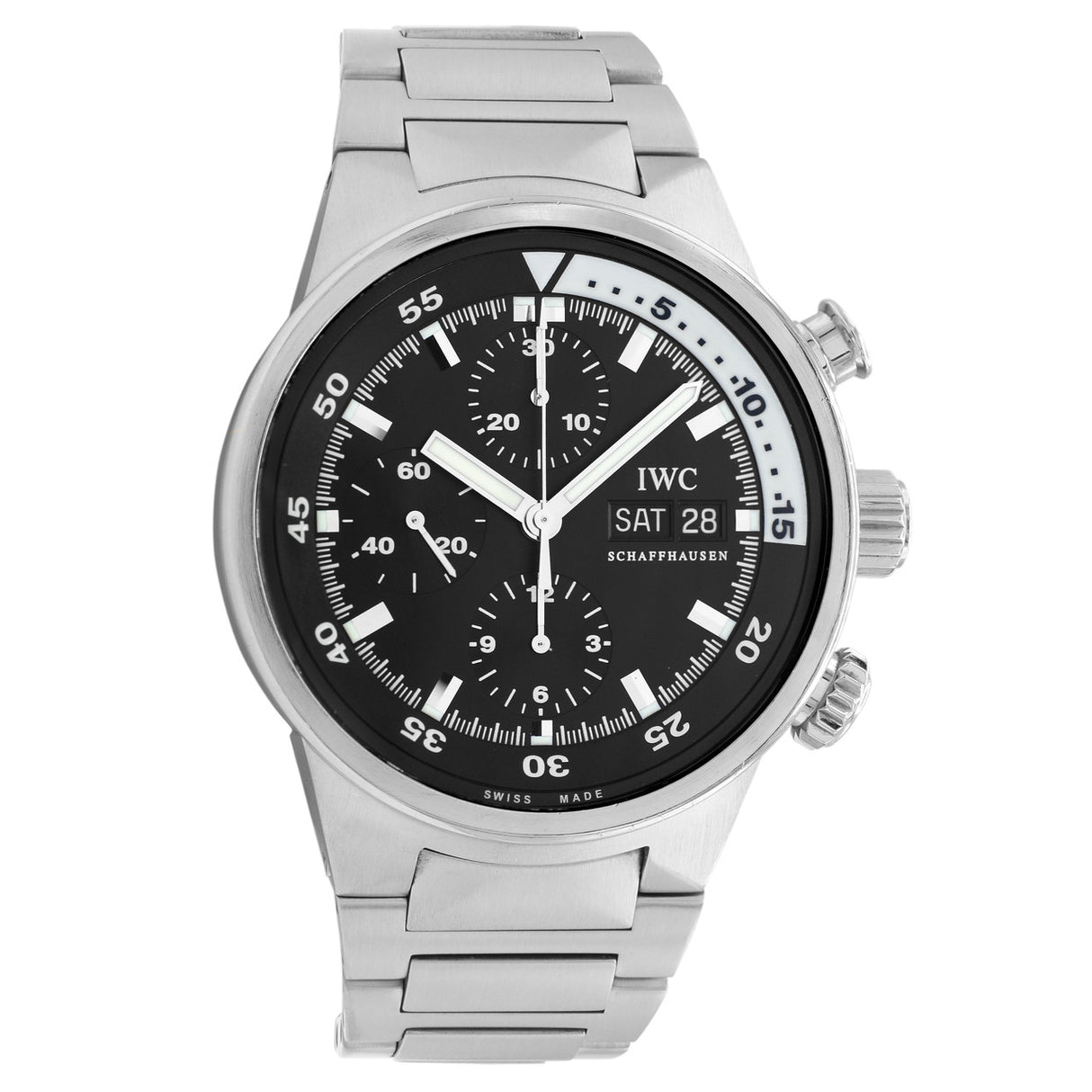 IWC Stainless Steel Aquatimer Chronograph IW371928 Watches IWC