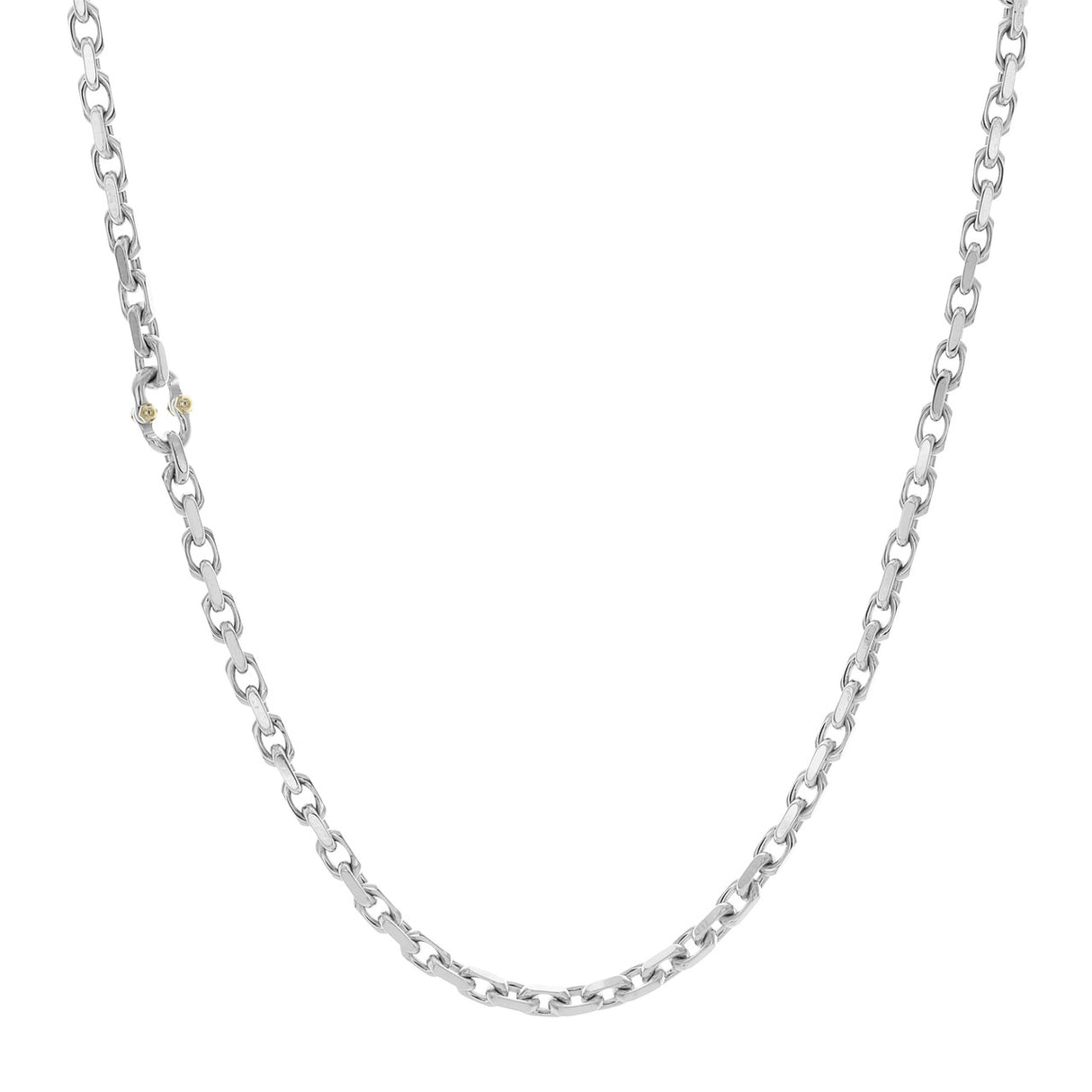 Tiffany & Co. Sterling Silver Makers Chain Necklace Designer Jewellery Tiffany and Co