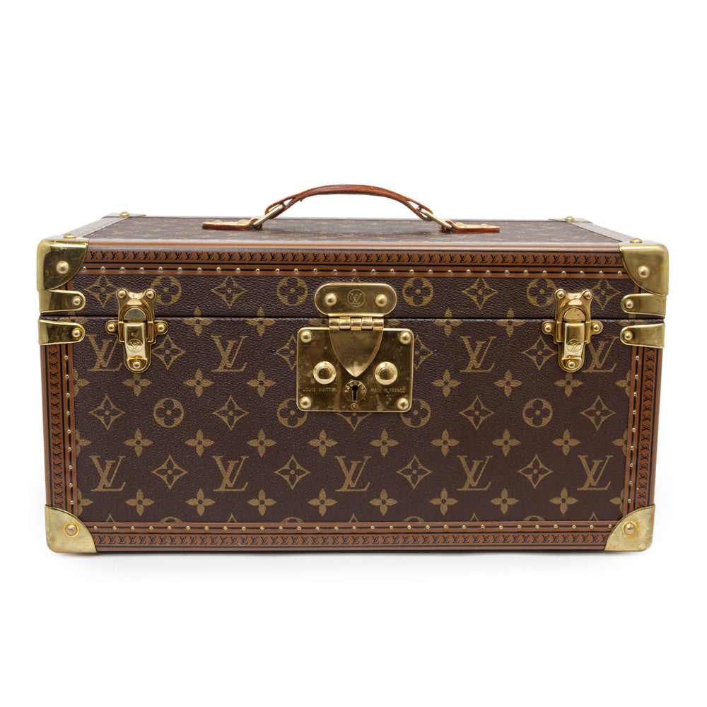 Louis Vuitton Monogram Case With Mirror Vanity Trunk Louis Vuitton