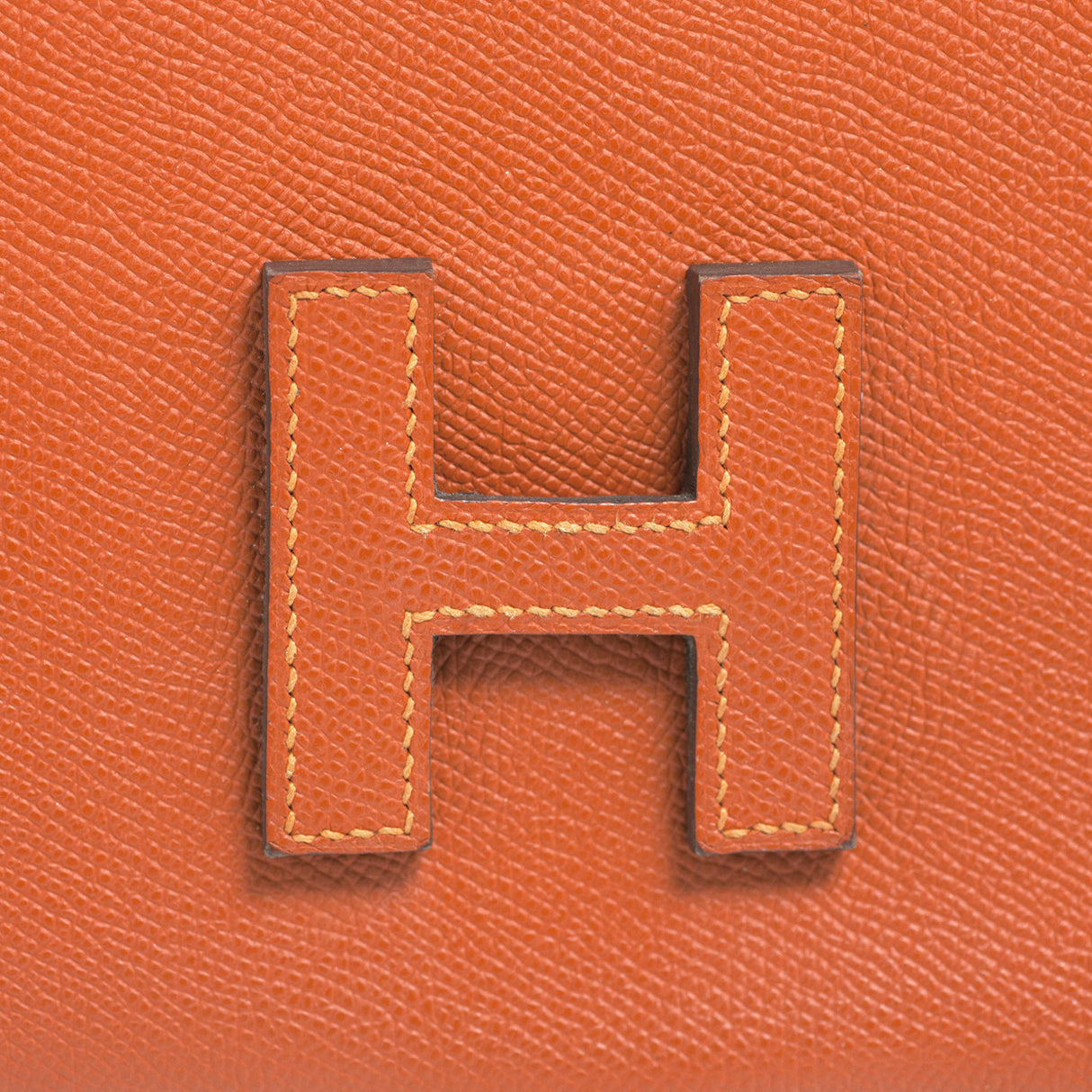 Hermes Orange Epsom Jige Elan 29 Clutch Handbags Hermes