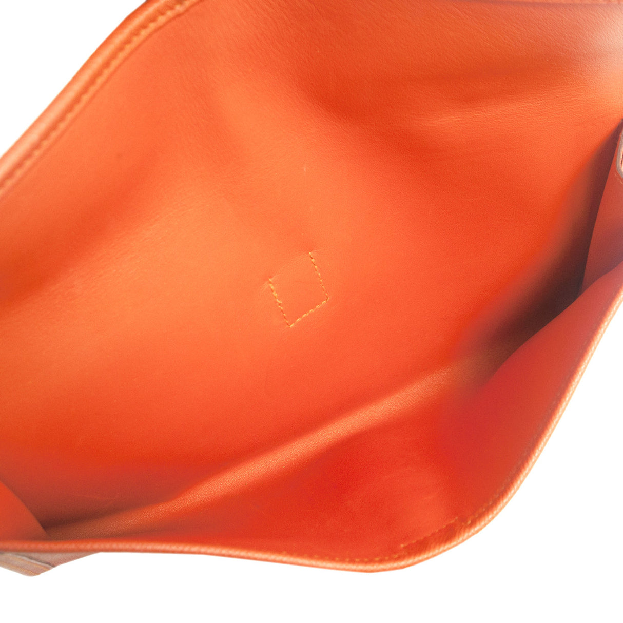 Hermes Orange Epsom Jige Elan 29 Clutch Handbags Hermes