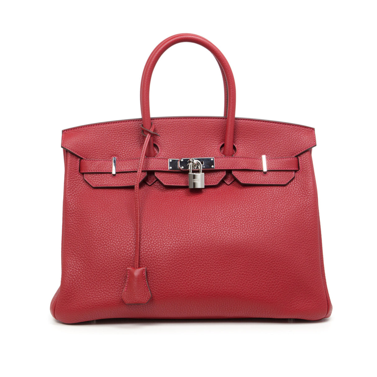 Hermes Rouge Togo Birkin 35 Handbags Hermes
