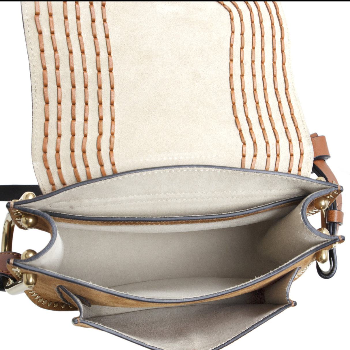 Chloe Caramel Suede Small Hudson Bag Handbags Chloe