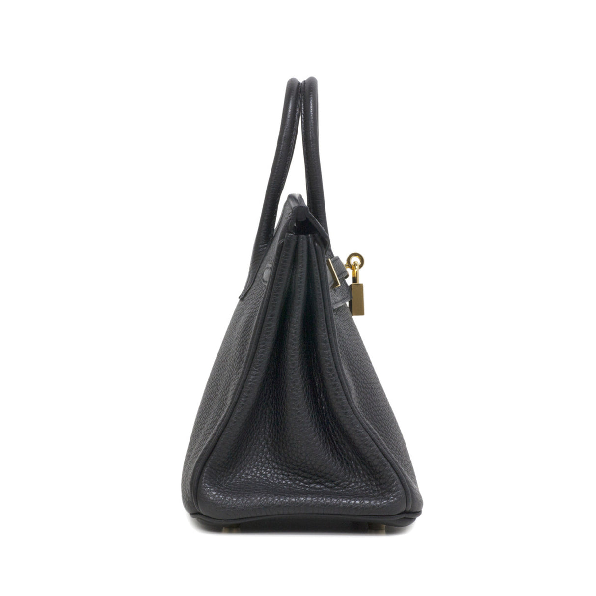 Hermes Black Clemence Birkin 25 Hermes