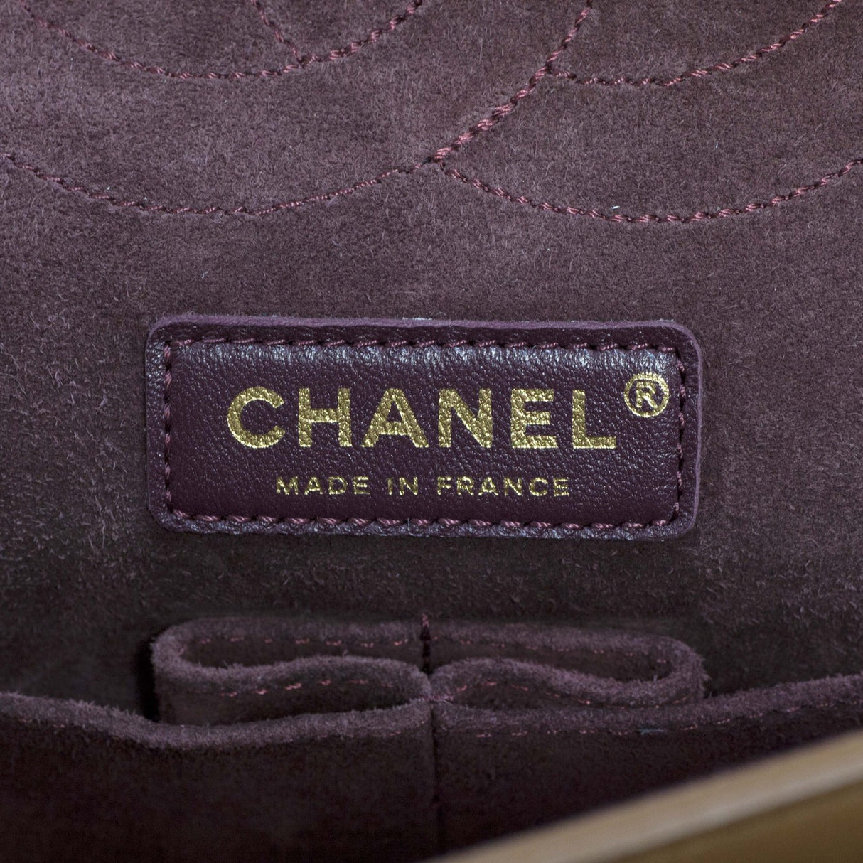 Chanel Brown Smooth Leather 2.55 Nude Bag Handbags Chanel