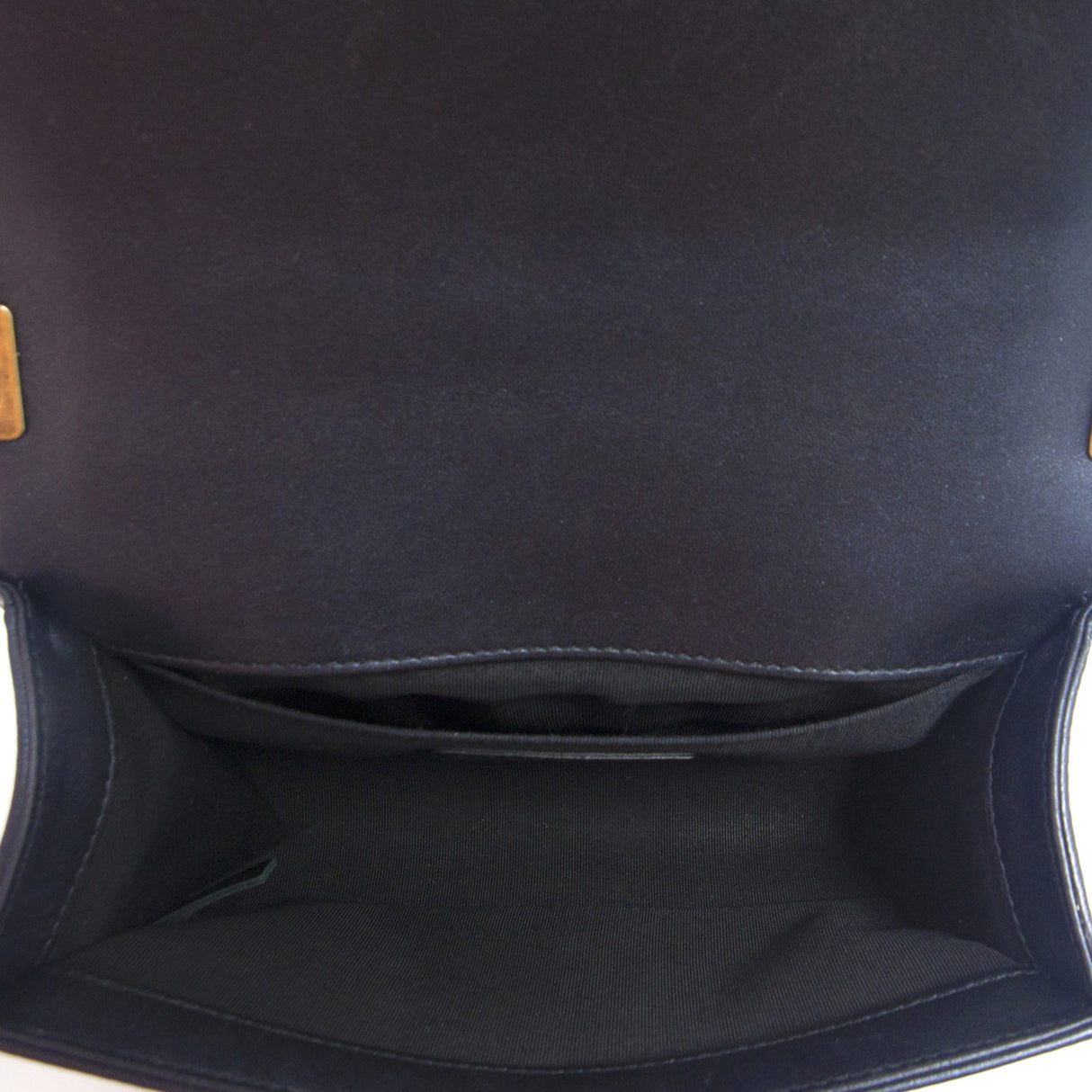 Chanel Black Quilted Lambskin Small Boy Bag Handbags Chanel