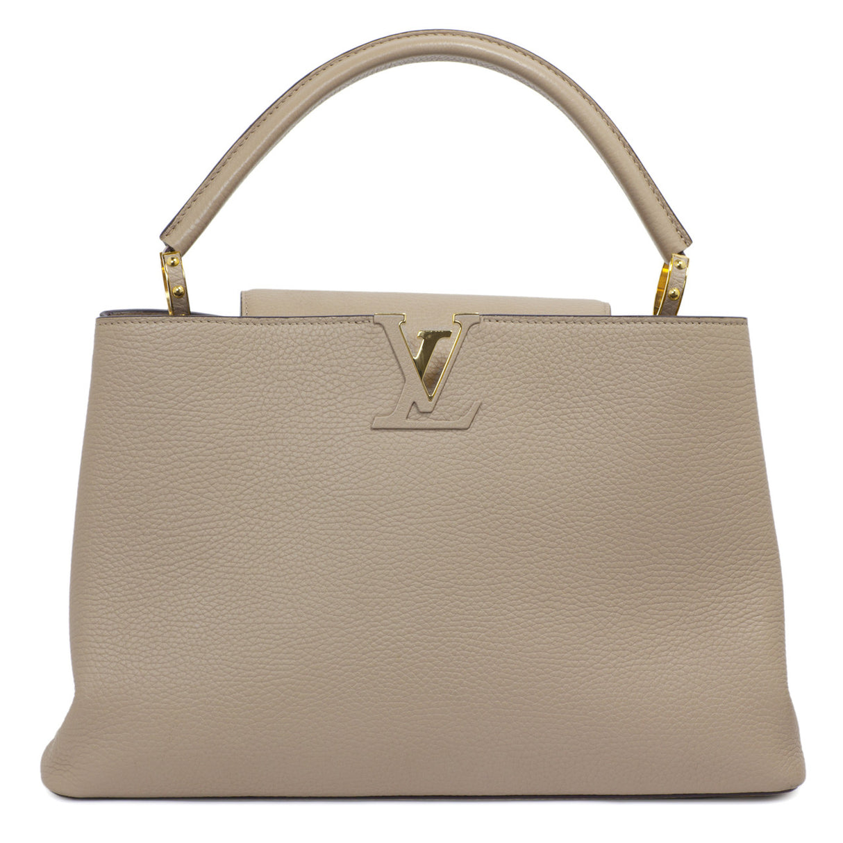 Louis Vuitton Taurillon Leather Capucines MM Handbags Louis Vuitton