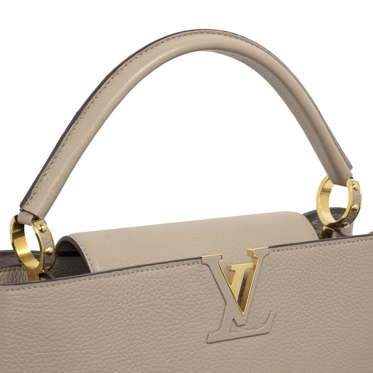 Louis Vuitton Taurillon Leather Capucines MM Handbags Louis Vuitton