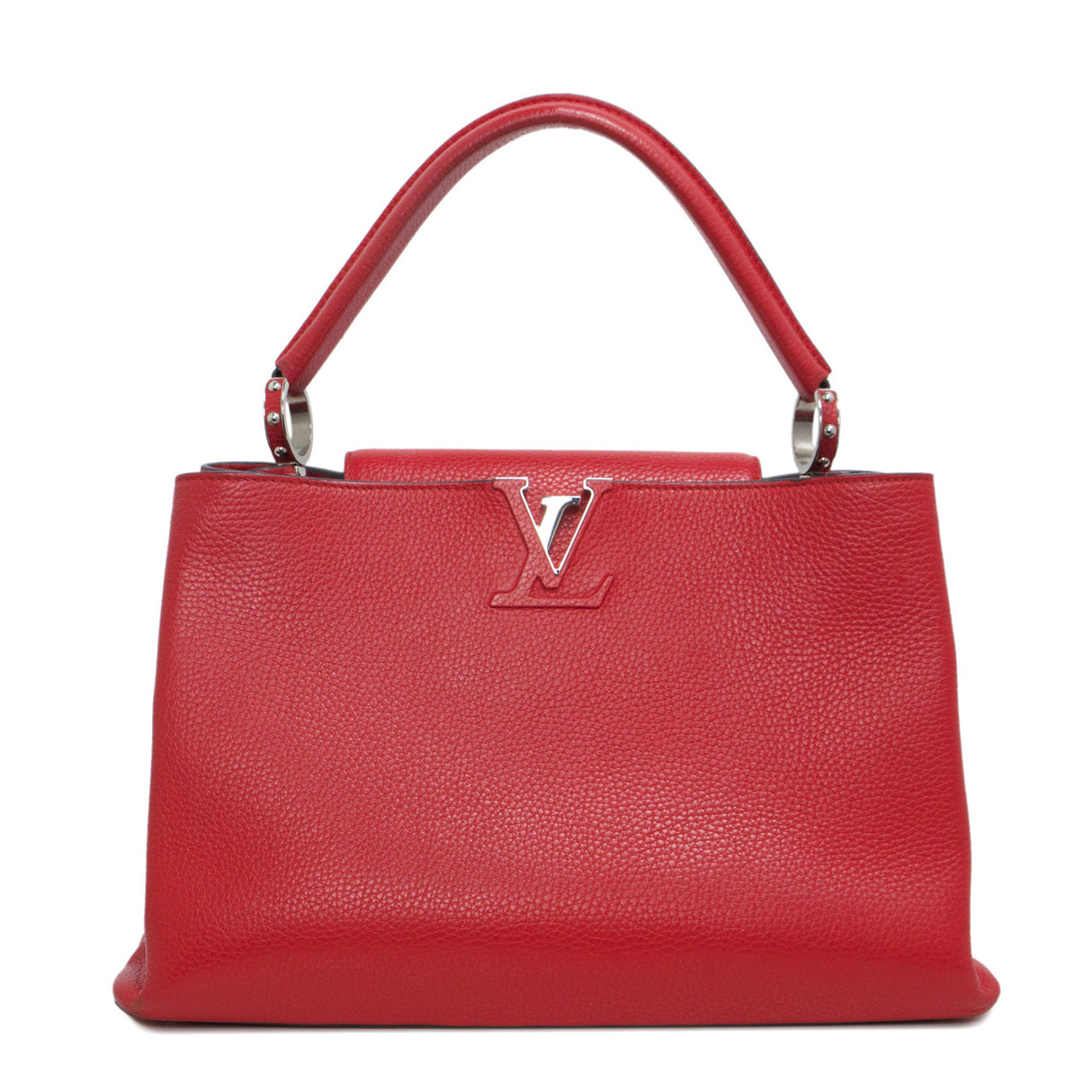 Louis Vuitton Taurillon Leather Capucines MM Handbags Louis Vuitton
