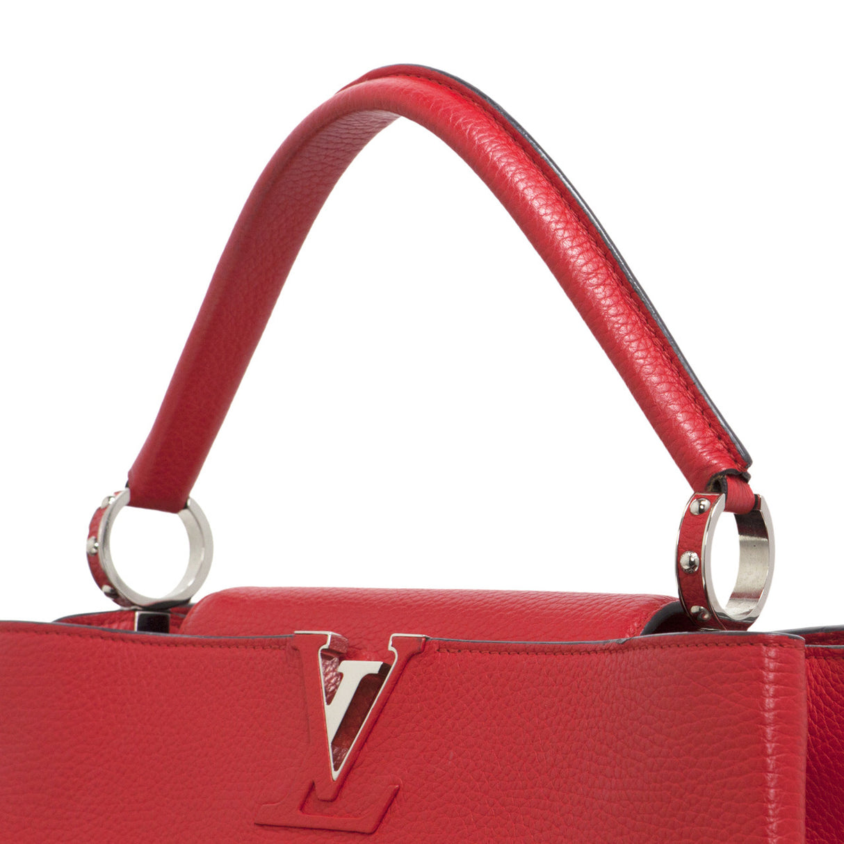 Louis Vuitton Taurillon Leather Capucines MM Handbags Louis Vuitton