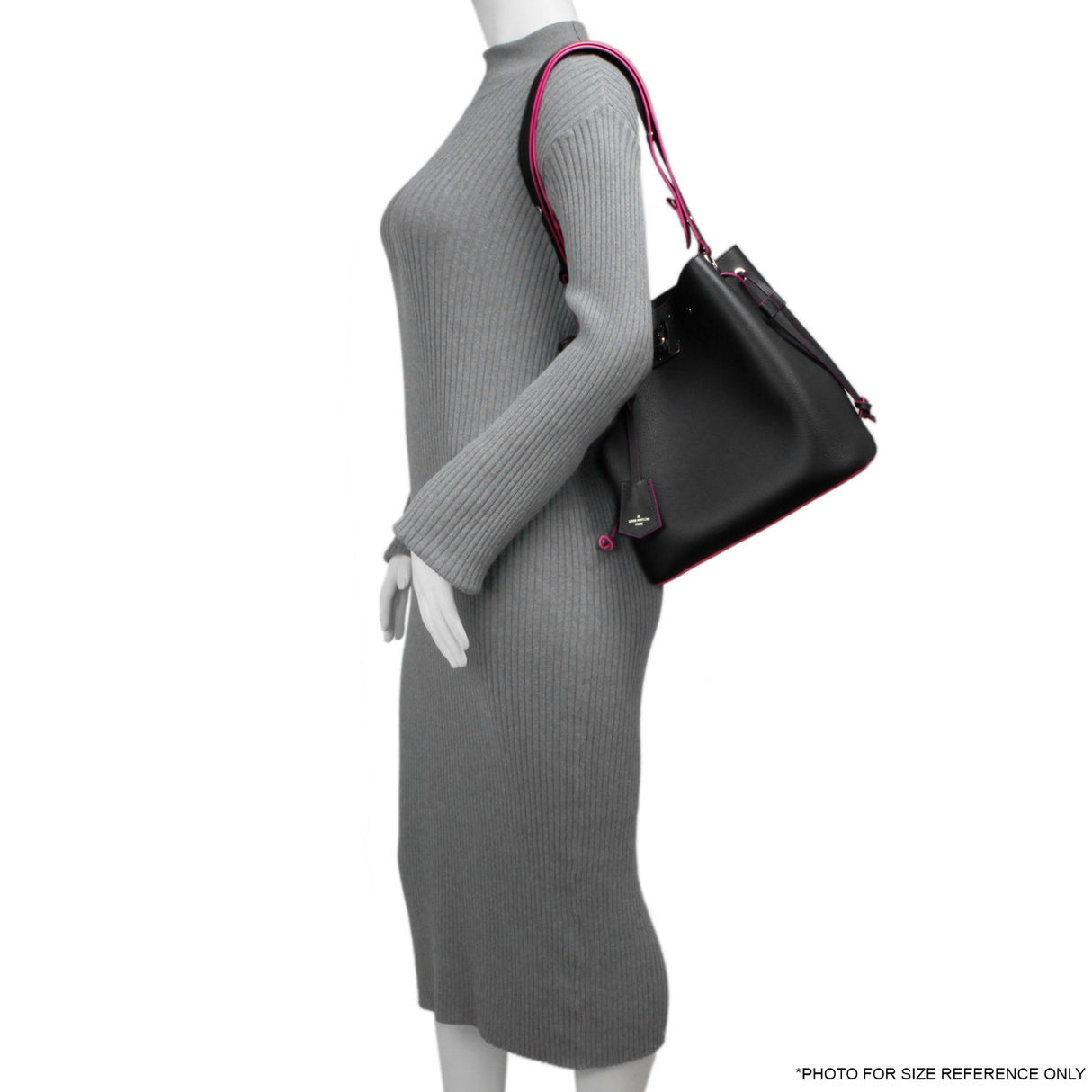 Louis Vuitton Noir Lockme Bucket Handbags Louis Vuitton