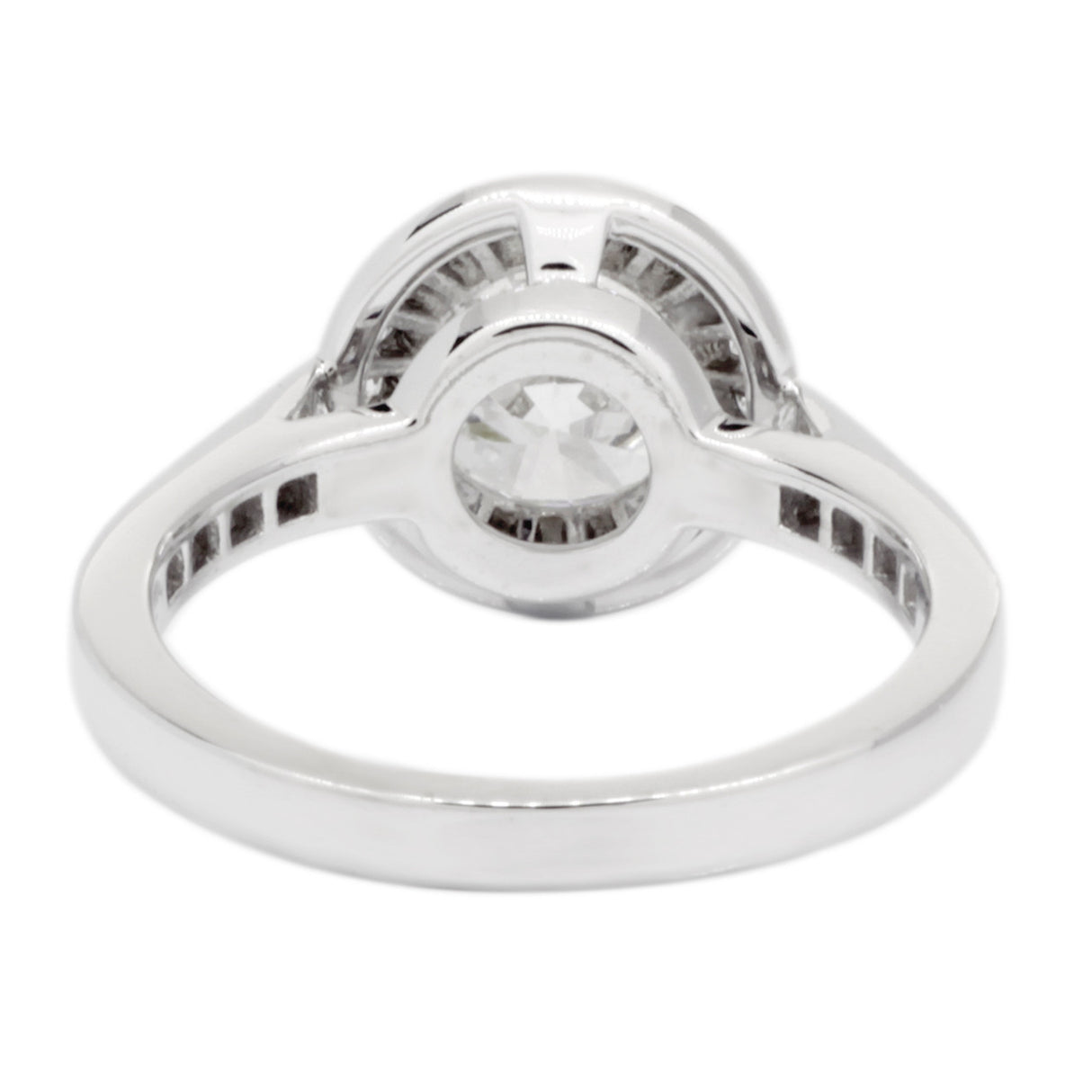 Tiffany & Co. 950 Platinum 1.53 Carat Diamond Embrace Ring Designer Jewellery Tiffany and Co