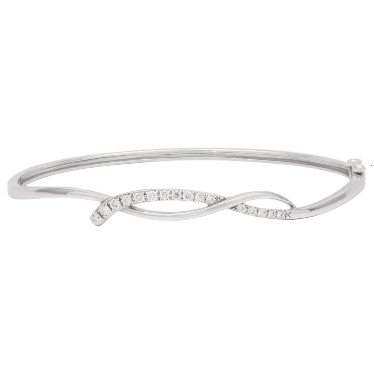 14K White Gold 0.30 Carat Diamond Bracelet Fine Jewellery Modaselle