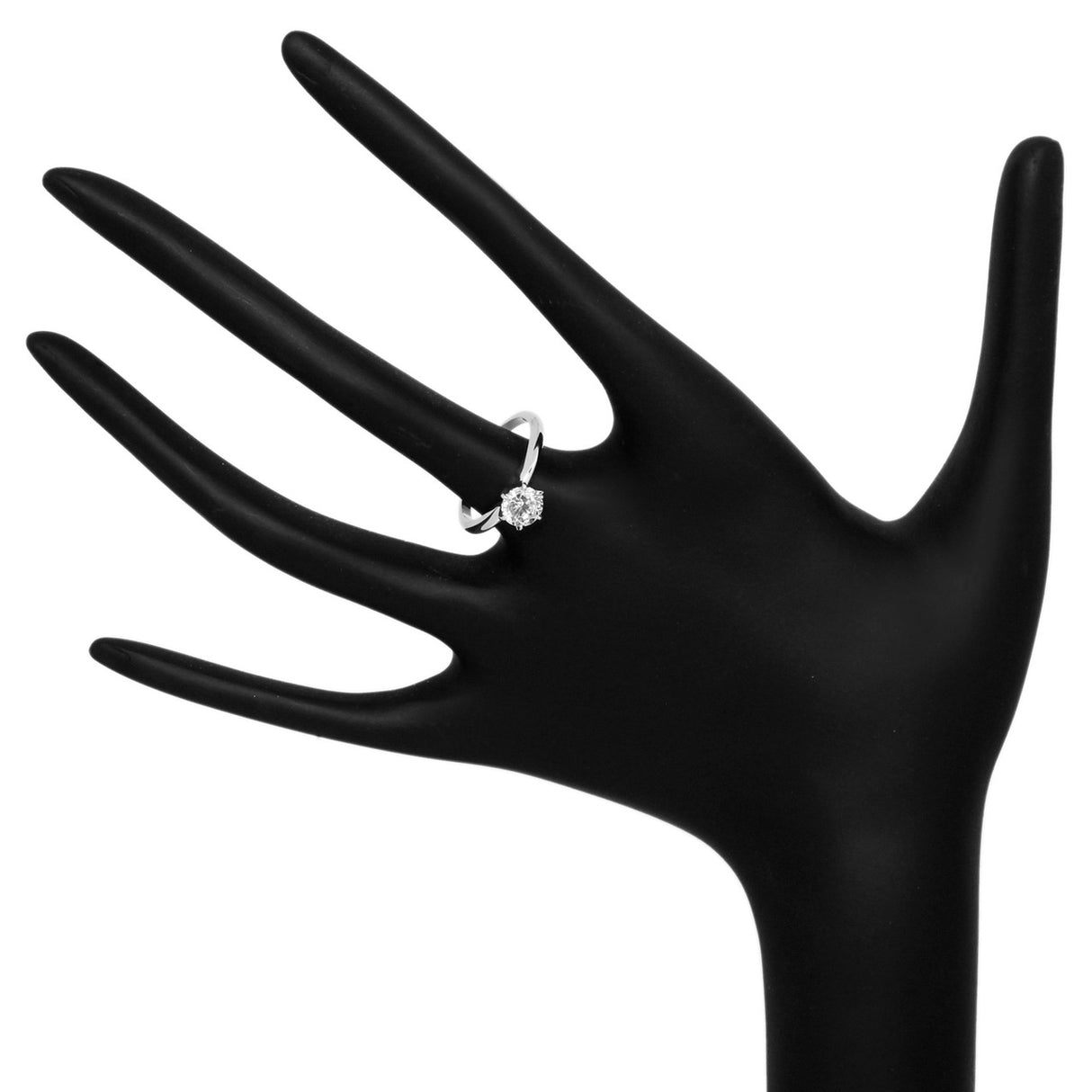 14K White Gold 1.00 Carat Diamond Solitaire Ring Fine Jewellery Modaselle