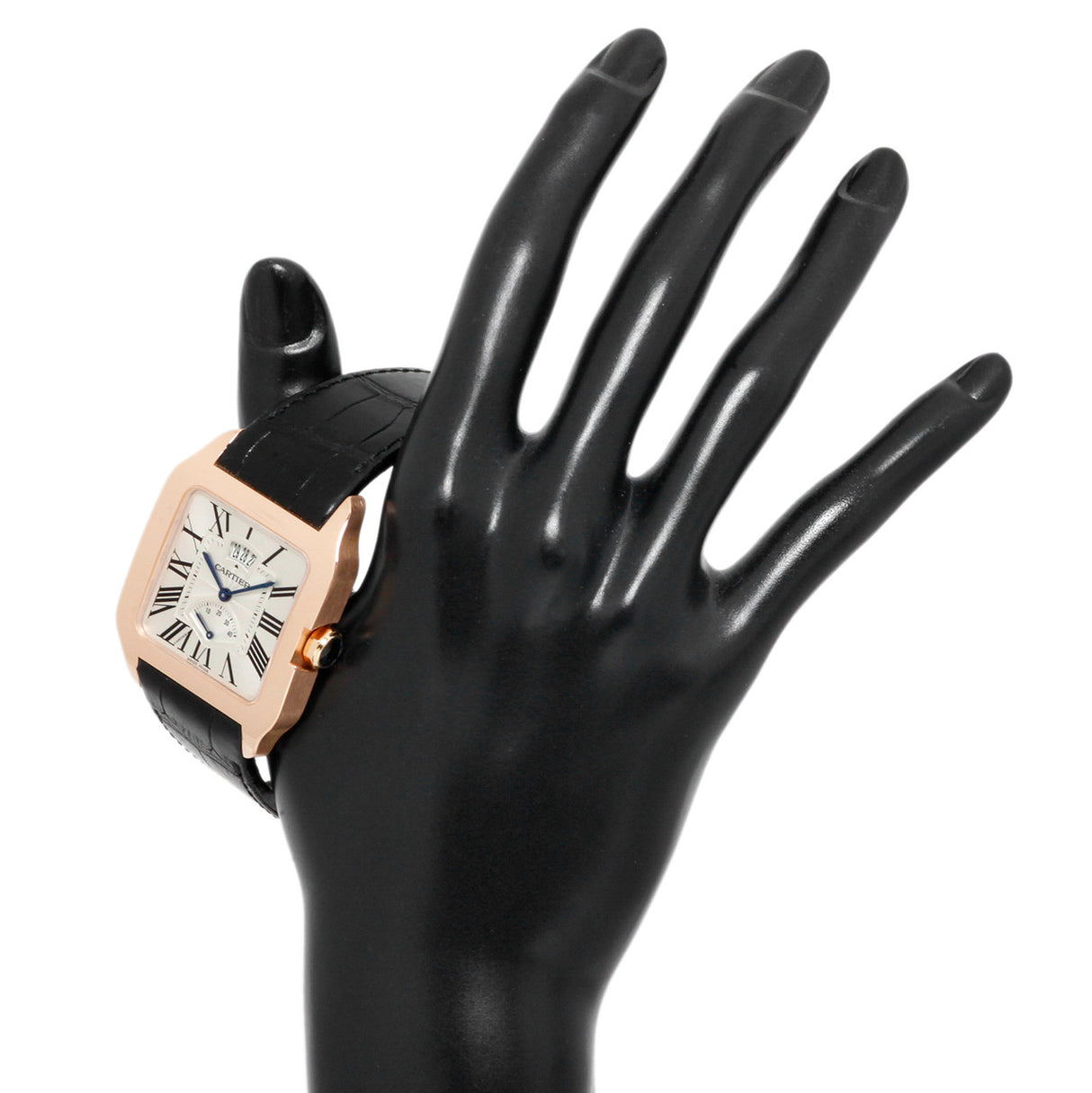 Cartier 18K Rose Gold Santos Dumont Power Reserve W2020067 Watches Cartier