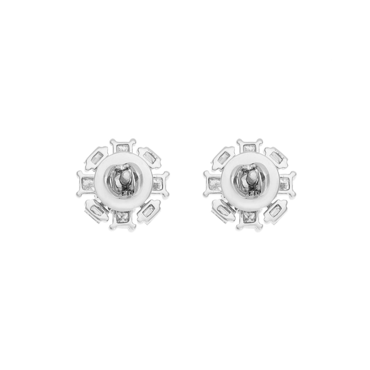 18K White Gold 1.58 Carat Diamond Earrings Fine Jewellery Modaselle