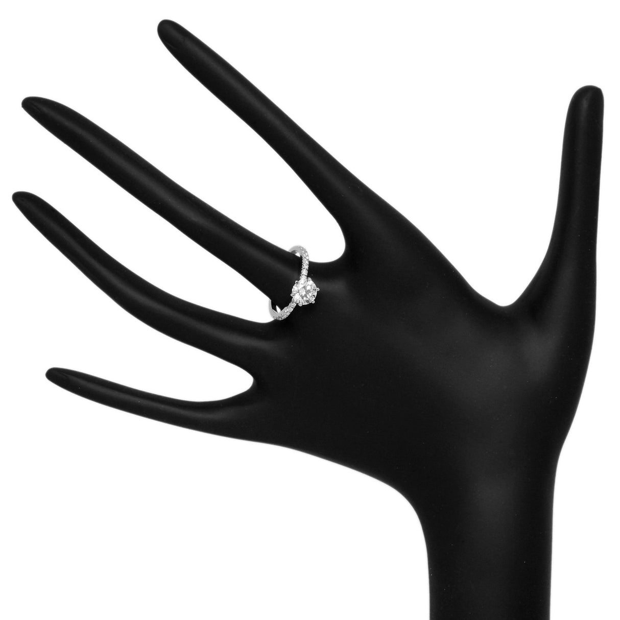 18K White Gold 1.05 Carat Diamond Ring Fine Jewellery Modaselle